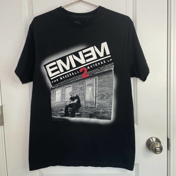 Bravado Other - 2014 Eminem The Marshall Mathers LP 2 Short Sleeve T Shirt Black Size Medium
